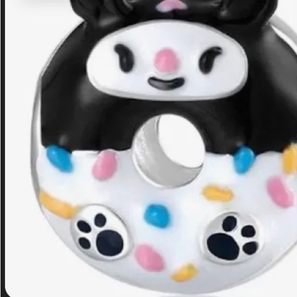 Pandora (Authentic) “Always By my side” Bangle with 9 charms and chain Bat Theme - Picture 13 of 13